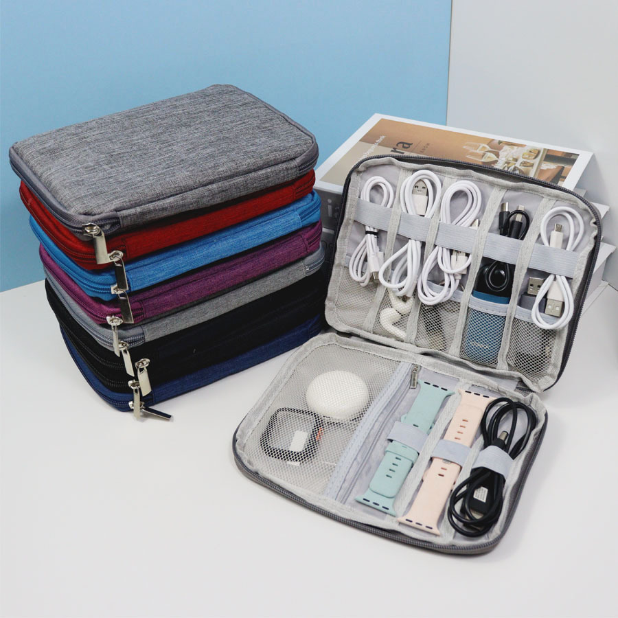 1pc Cable Organizer Case Multi - Tech Accessories Travel Organizer Pouch 评论和价格
