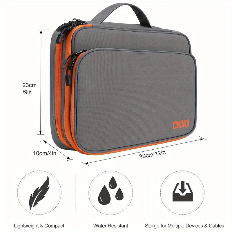 Multi-Layer Electronic Organiz - Tech Accessories Case 评论和价格