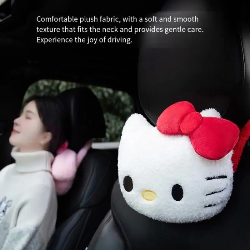 Sanrio Car Headrest Neck Pillo - Kawaii Tech Accessories 评论和价格