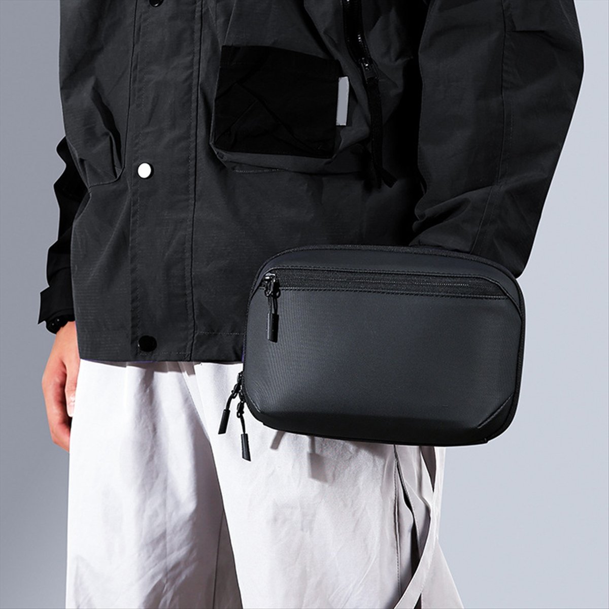 ☶❈＊♥AC1578-Waterproof Tech Pou - Tech Accessories Travel Organizer Pouch 评论和价格