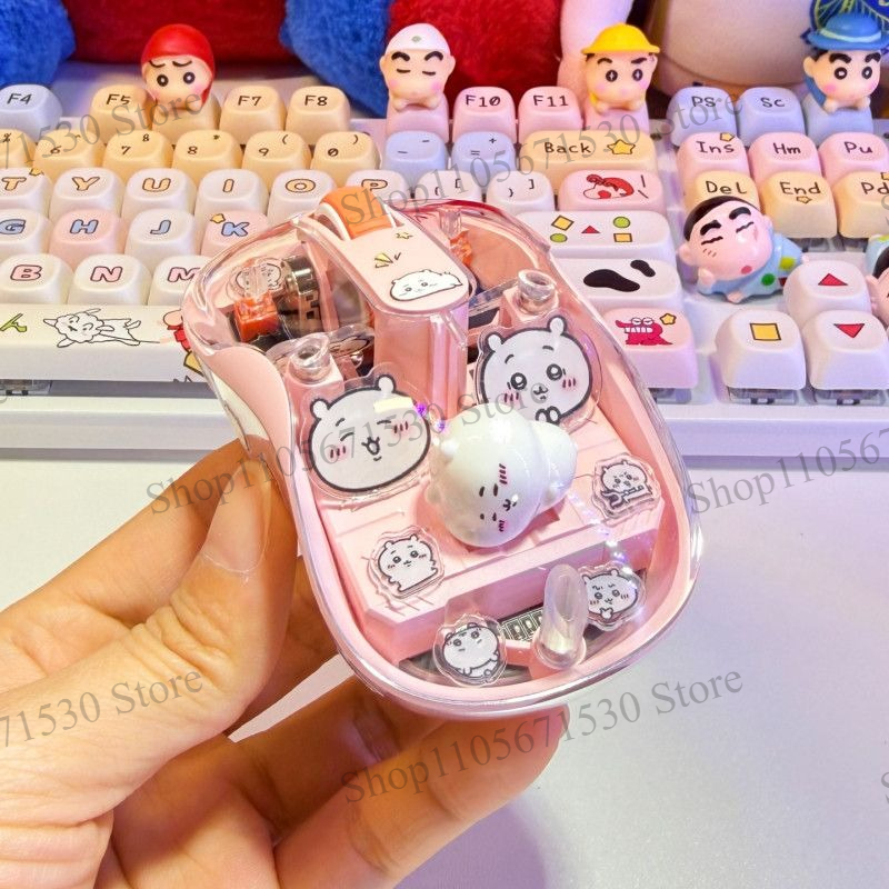 Kawaii Chiikawa Pink Transpare - Kawaii Tech Accessories 评论和价格