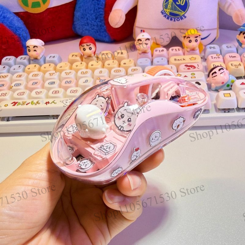 Kawaii Chiikawa Pink Transpare - Kawaii Tech Accessories 评论和价格