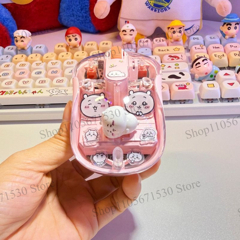 Kawaii Chiikawa Pink Transpare - Kawaii Tech Accessories 评论和价格